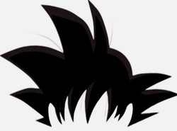 Cabelo Goku PNG - Imagem de Cabelo Goku PNG em Alta Resolução